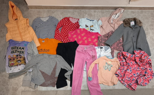 Bekleidungspaket mädchen 122 - bekleidungspaket,