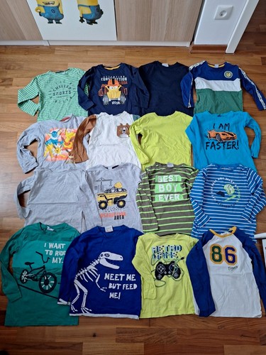 Jungen shirts paket 122 - gr.,