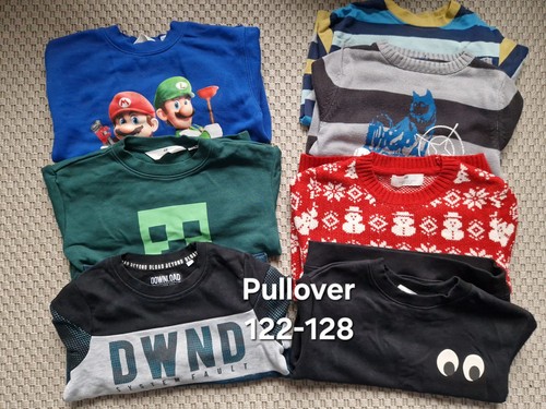 Pullover jungen 122 - 7,