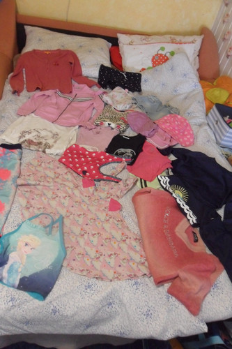 Paket bekleidung mädchen - paket,